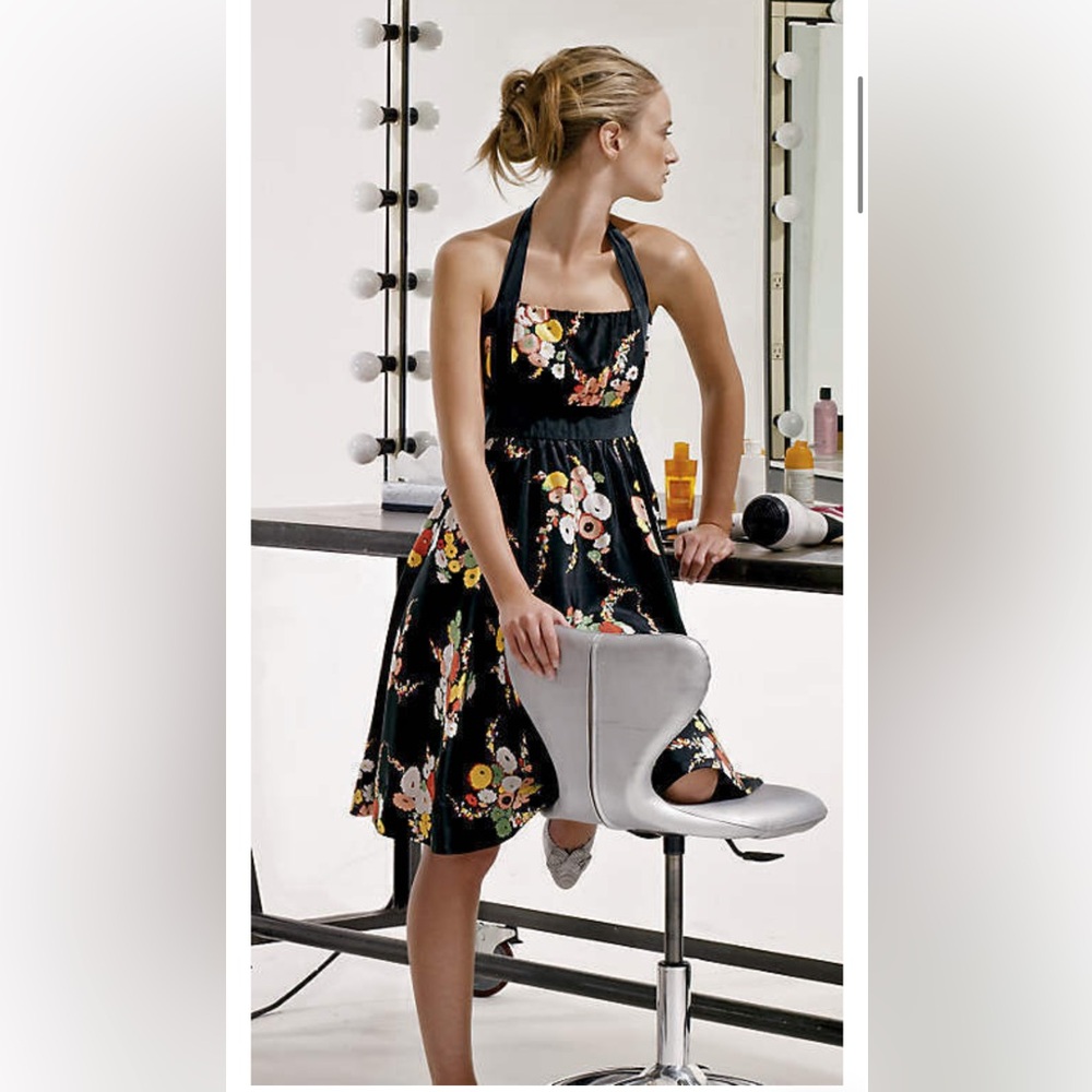 Anthropologie Moulinette Soeurs Go See Halter dress size 8